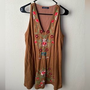 Woman’s Suede Dress